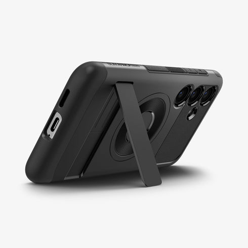 ACS07188 - Galaxy S24 Ultra Case Slim Armor (MagFit) in Metal Slate showing the back